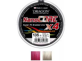 Šňůra Dragon Nanocore X4 0,21mm/135m
